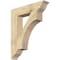 Ekena Millwork Westlake Traditional Rough Sawn Bracket, Douglas Fir, 6"W x 30"D x 36"H BKT06X30X36WTL01RDF - alternate 1